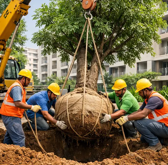Tree Replantation Services in Hyderabad